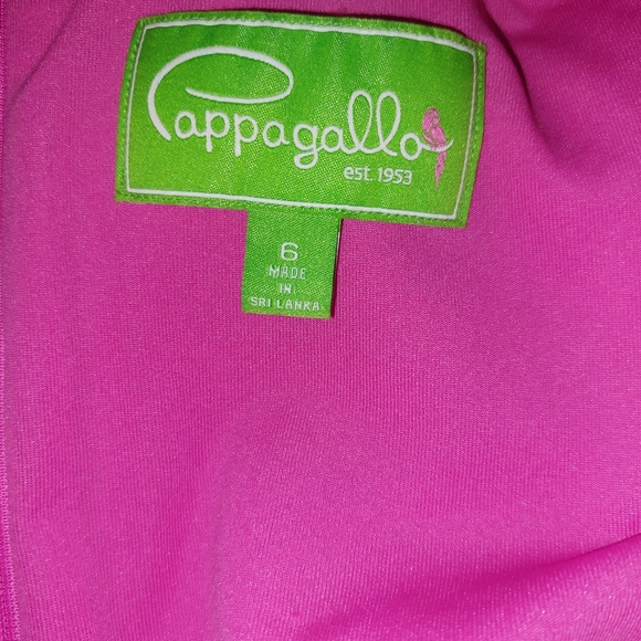 Pappagallo Pink Gold Trim Sheath - Picture 4 of 4